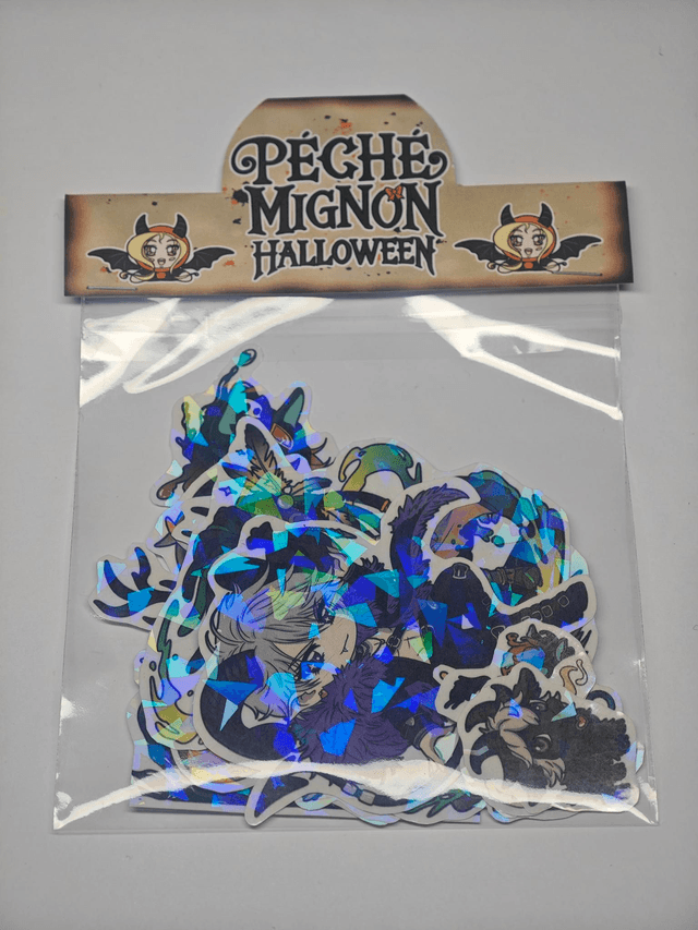 Pack stickers Halloween (précommande)